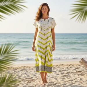 Westside cotton linen Womens dress Kurta size medium